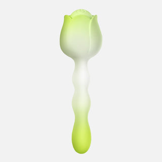 Spellbound Mini Rose Vibrator - Lime Green