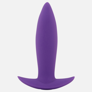 Mini Plug 15 Function Anal Plug Vibrating - Purple