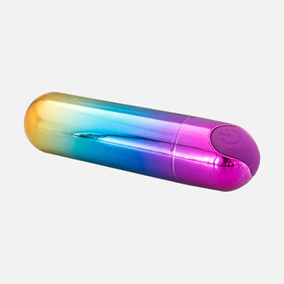 Mini Rainbow Waterproof One Touch Bullet Vibrator