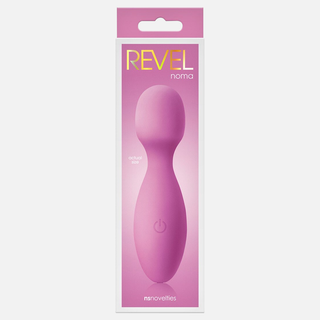 Revel Wand Vibrator and Massager - Noma Pink