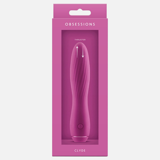 Obsession Thursting Vibrator Clyde- Dark Pink