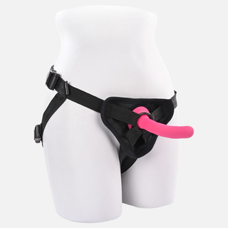 Please Silicone Non Vibrating Dildo - 5.25" - Pink