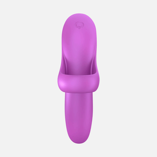 Bold Lover Finger Vibrator - Dark Pink