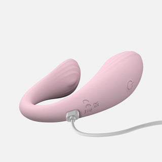 Doris Wearable Vibrator with Remote - Pink