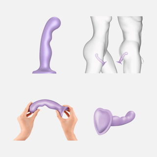 P&G Dildo Plug Sml-Lilac