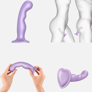 P&G Dildo Plug Med-Lilac