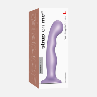 P&G Dildo Plug Large-Lilac