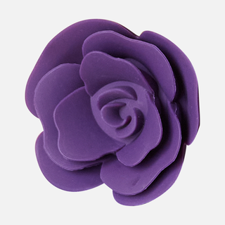 Open Roses Non Vibrating Butt Plug Small - Purple Rain