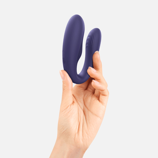 Match Up Couples Vibrator with Remote - Midnight Indigo