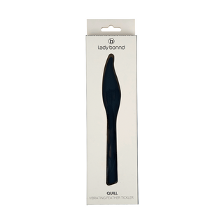 Quill - Rechargeable Precision Flicker Feather Vibrator - Blue