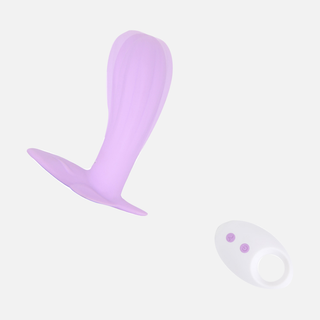 Wearable G and P Spot Vibrator with Remote- Purple