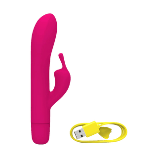 Classic Bunny Infinite Rabbit Vibrator - Sunset Pink