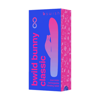 Classic Bunny Infinite Rabbit Vibrator - Pacific Blue