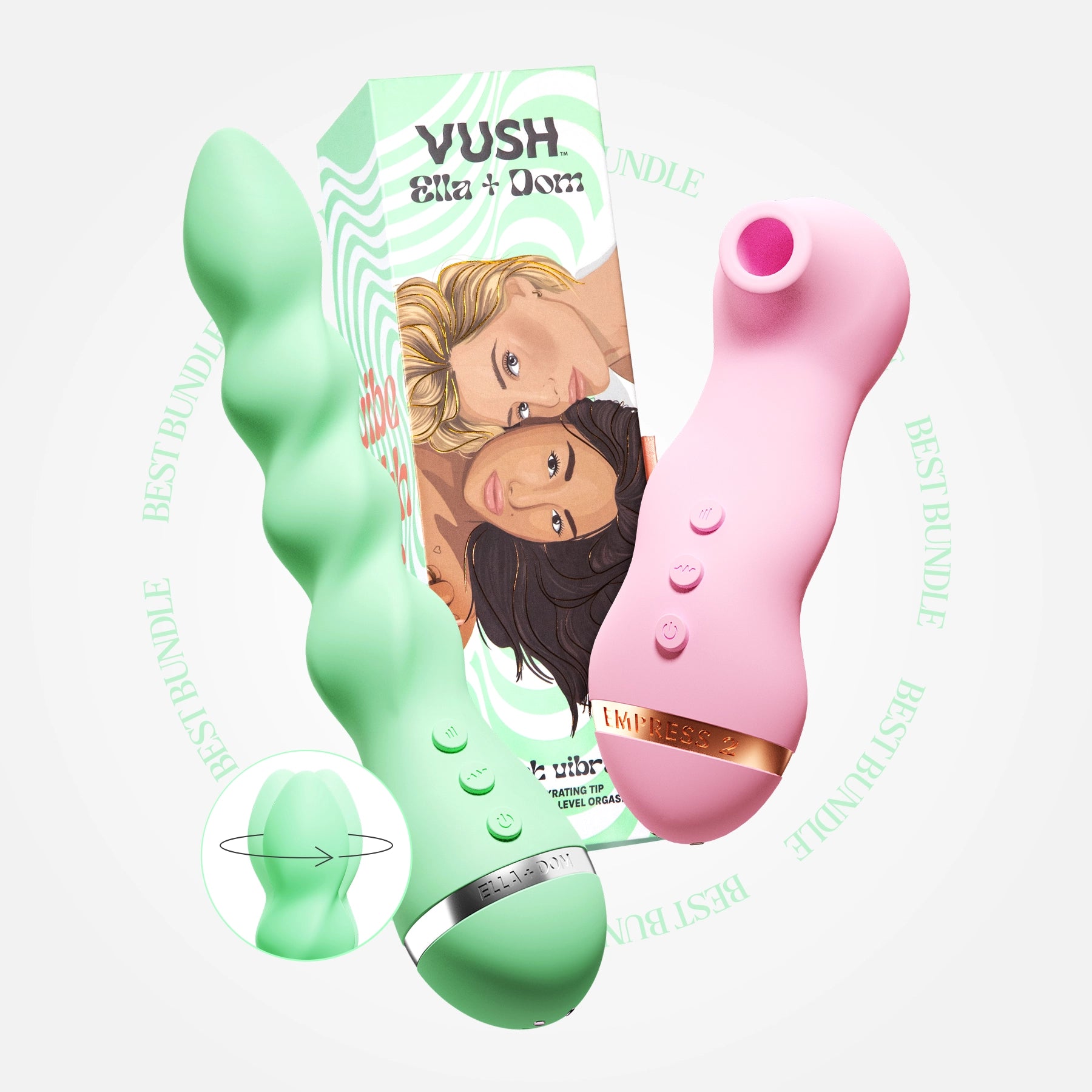 Shop Vush Next Generation Rose 2 Personal Massager