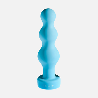 Plugged Up Vibrating  Anal Plug - Blue