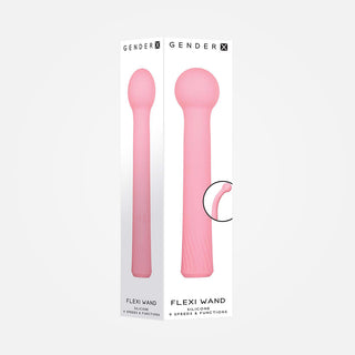 Flexi Wand - Pink 16.6 cm Rechargeable Wand Vibrator