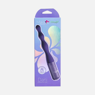 Dani Beaded G Spot Vibrator - Purple