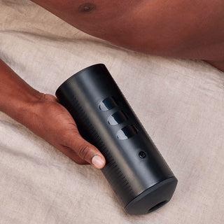 Titan - Rechargeable Vibrating Masturbator with Touch Sensitivity