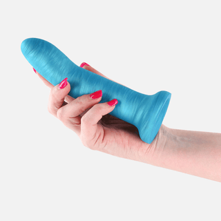 Royals Charlie Non Vibrating Dildo 6 inch/15.2cm - Blue