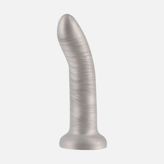 Royals Charlie Non Vibrating Dildo  7 inch/17.8cm  - Metallic Champagne