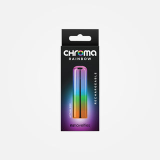 Chroma Rainbow - Small Metallic Rechargeable Bullet Vibrator