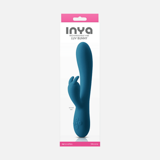 Inya Luv Bunny Rabbit Vibrator - Dark Teal