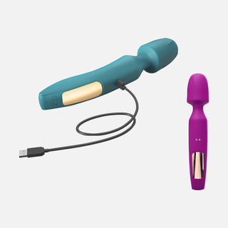 R-Evolution Wand Vibrator Set - Teal Me