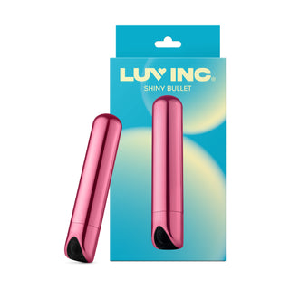 Sb33 - Rechargeable Shiny Pink Bullet Vibrator