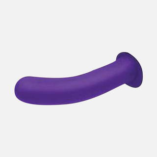 WhipSmart Slimline Recharge Vibrating Dildo 5inch/ 12.7cm - Purple